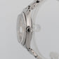 Rolex Oyster Perpetual Date Silver Patina 34mm Steel Oyster Watch 1500