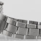 Rolex Oyster Perpetual Date Silver Patina 34mm Steel Oyster Watch 1500