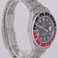 MINT 1989 Rolex GMT-Master II COKE Stainless Steel Black Red Oyster Watch 16710