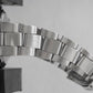 Rolex Oyster Perpetual Date Silver Patina 34mm Steel Oyster Watch 1500