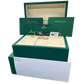 NEW 2025 PAPERS Rolex Daytona 40mm Green JOHN MAYER Yellow Gold 126508 BOX