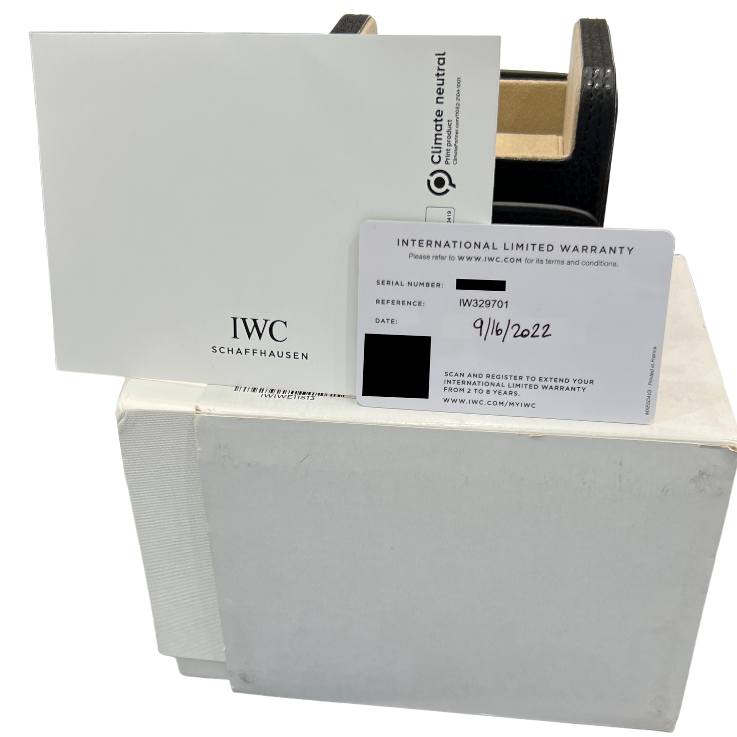 2022 IWC Big Pilot’s Watch 43 Spitfire Titanium 43mm Black Watch IW329701 BOX