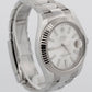 2012 PAPERS Rolex DateJust II Silver Stainless Steel 41mm 116334 Watch BOX