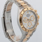 Rolex Daytona Cosmograph WHITE Two-Tone Yellow Gold Steel 40mm 116503 Watch