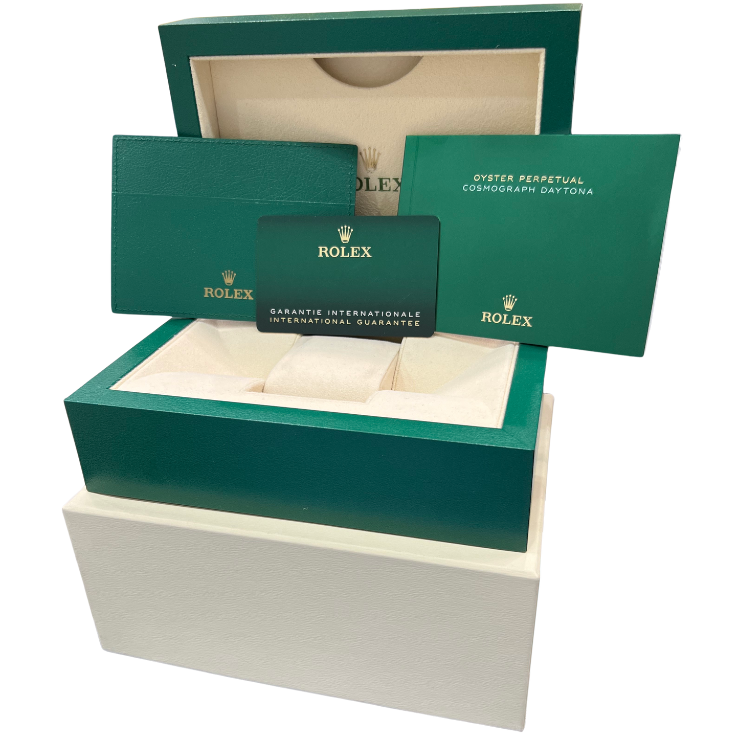 2023 PAPERS Rolex Daytona Cosmograph BLACK Ceramic 40mm Stainless 116500 LN BOX