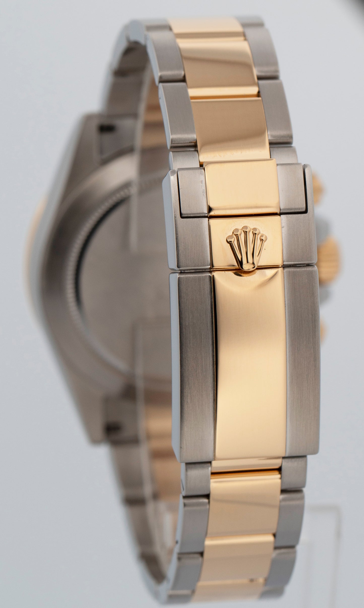 Rolex Daytona Cosmograph WHITE Two-Tone Yellow Gold Steel 40mm 116503 Watch