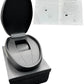 PAPERS Richard Mille Extra Flat 18K White Gold DIAMOND Rubber 50mm RM016 BOX