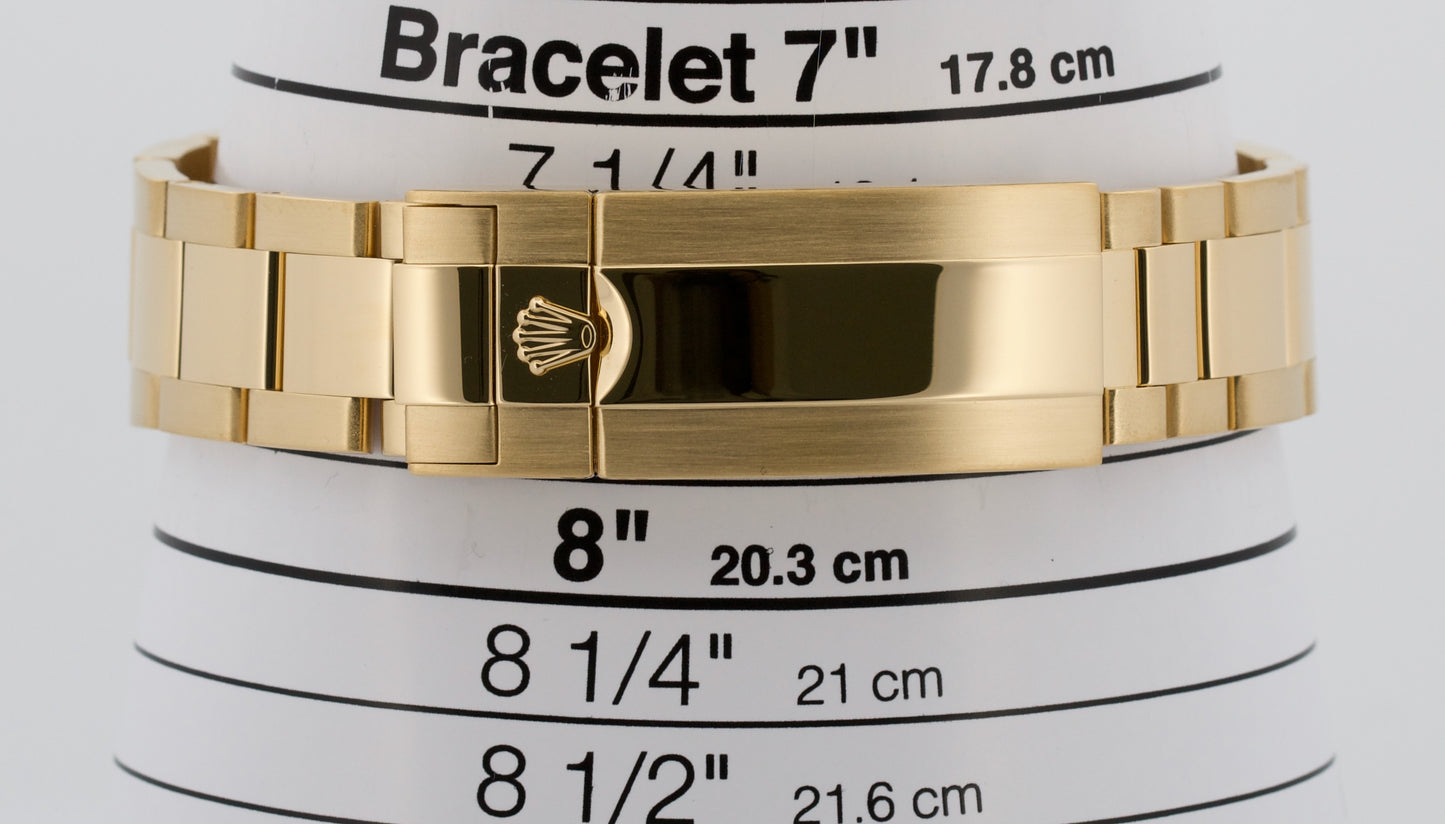 2022 PAPERS Rolex Submariner Date 41 BLACK 18K Yellow Gold Watch 126618 LN BOX