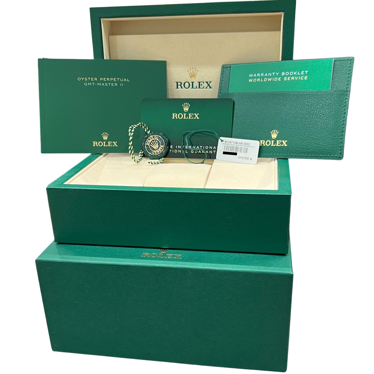 NEW NOV 2025 PAPERS Rolex GMT-Master II BATGIRL 40mm JUBILEE 126710 BLNR BOX