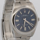 Rolex Oyster Perpetual 41mm BLUE Stainless Steel Oyster Automatic Watch 124300