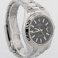 2011 PAPERS Rolex DateJust II BLACK Stainless Steel 41mm 116334 Watch BOX