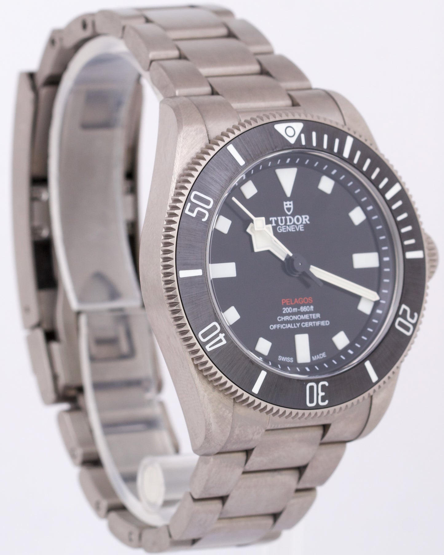 JAN 2024 PAPERS Tudor Pelagos Black TITANIUM 39mm 25407N Rubber Watch BOX