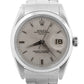 Vintage Rolex Oyster Perpetual Date SILVER Stainless Steel 34mm 1500 Watch