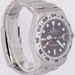 MINT Rolex Explorer II Black Dial PAPERS 216570 42mm Steel Orange GMT Watch B+P