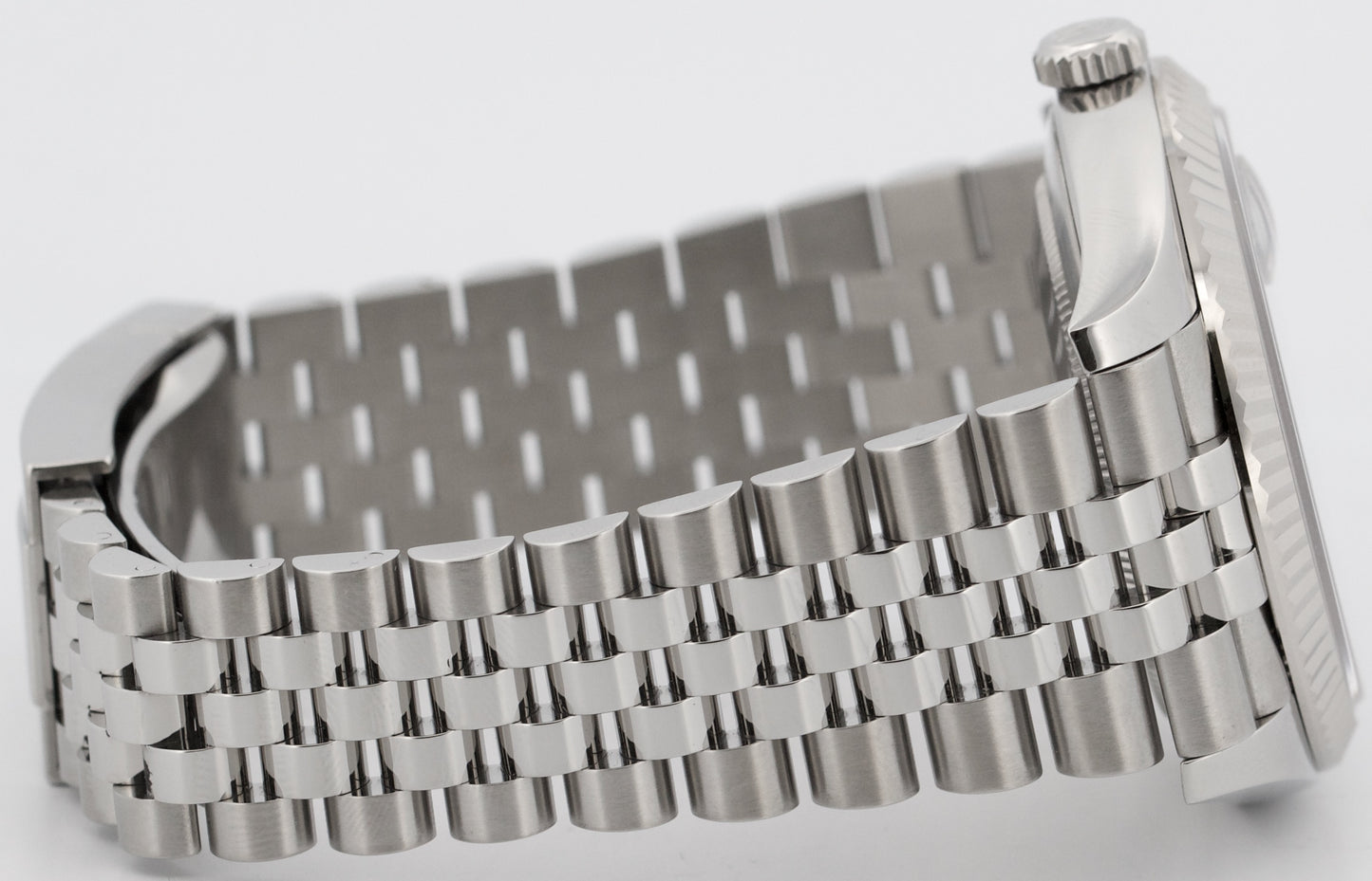 PAPERS Rolex DateJust 41mm AZZURRO BLUE ROMAN 18K Gold Steel JUBILEE 126334 BOX