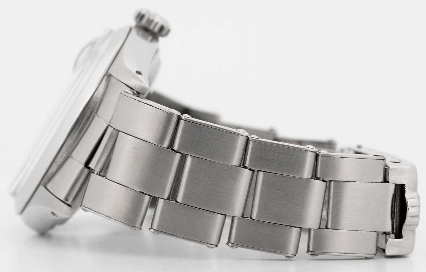 Vintage Rolex Oyster Perpetual Date SILVER Stainless Steel 34mm 1500 Watch