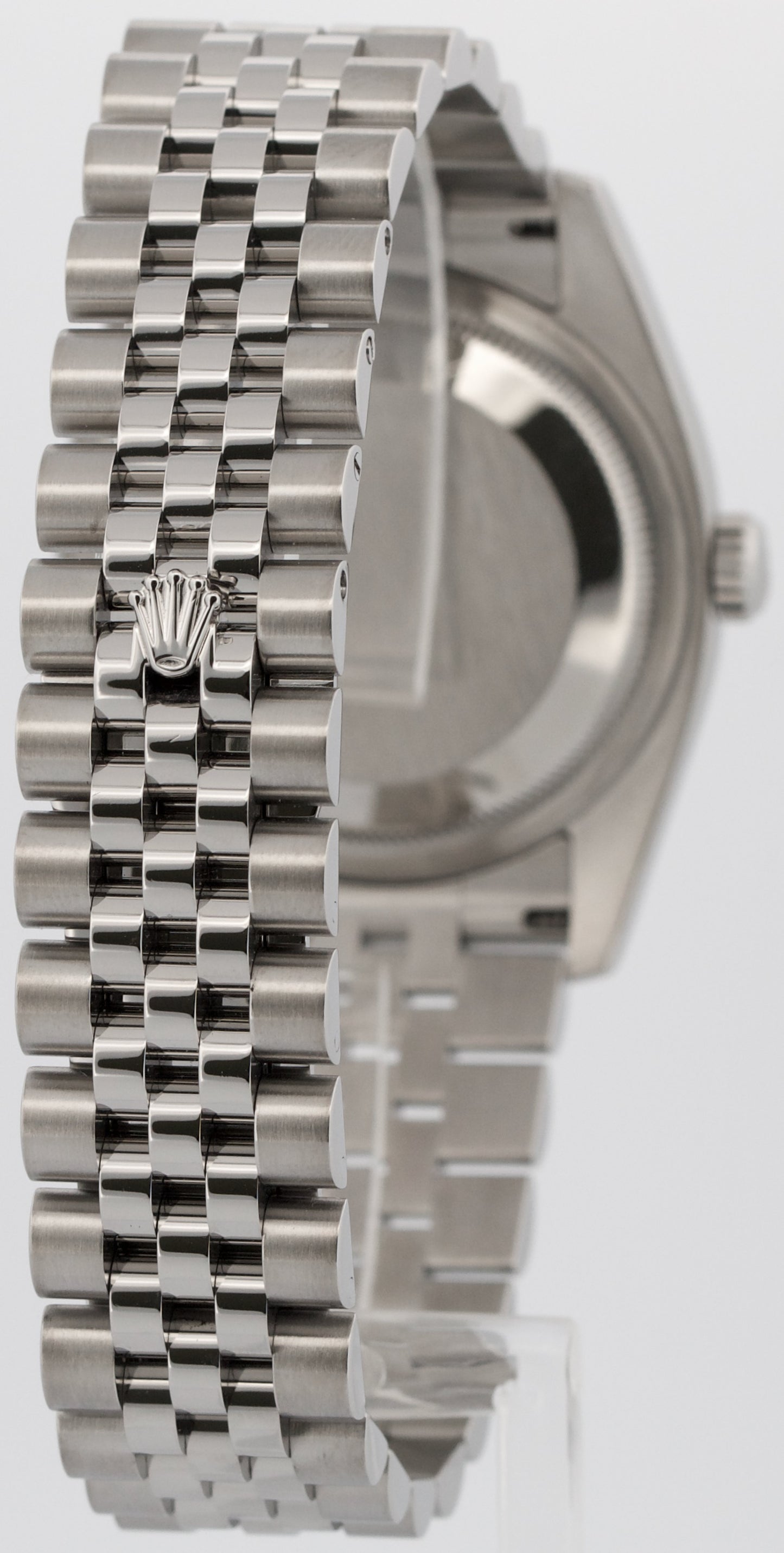 Rolex DateJust 36 TUXEDO Black Silver Steel JUBILEE 36mm RED ROULETTE 116200