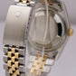 Rolex DateJust 36mm CHAMPAGNE Two-Tone 18K Gold NO HOLES JUBILEE 16233 Watch