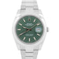 2022 PAPERS Rolex DateJust 41 MINT GREEN Stainless Steel 41mm 126300 Watch BOX