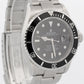 Rolex Submariner Date BLACK Stainless Steel REHAUT No-Holes 40mm Watch 16610