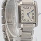 Cartier Tank Francaise 20mm IVORY ROMAN Quartz Stainless Steel W51008Q3 3217