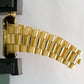 1987 Rolex Day-Date President 36mm Champagne 18K Yellow Gold Fluted Watch 18038