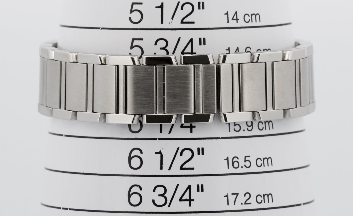 Cartier Tank Francaise 20mm IVORY ROMAN Quartz Stainless Steel W51008Q3 3217