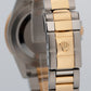 Rolex GMT-Master II BROWN Two-Tone Gold Steel NO-HOLES 40mm 16713 Watch