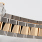 Rolex GMT-Master II BROWN Two-Tone Gold Steel NO-HOLES 40mm 16713 Watch