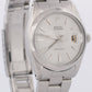 VINTAGE 1966 Rolex Oysterdate Precision SILVER Stainless Steel PATINA 34mm 6694