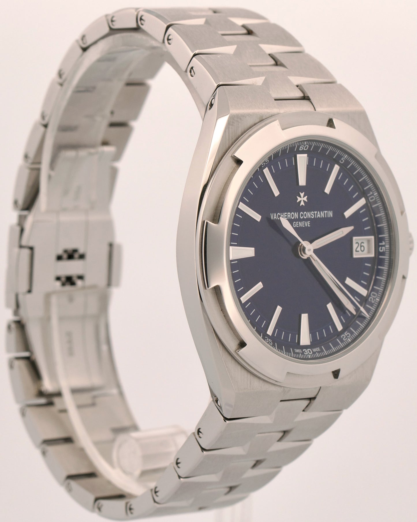 2024 PAPERS Vacheron Constantin Overseas BLUE 41mm Steel 4520V/210A-B128 BOX