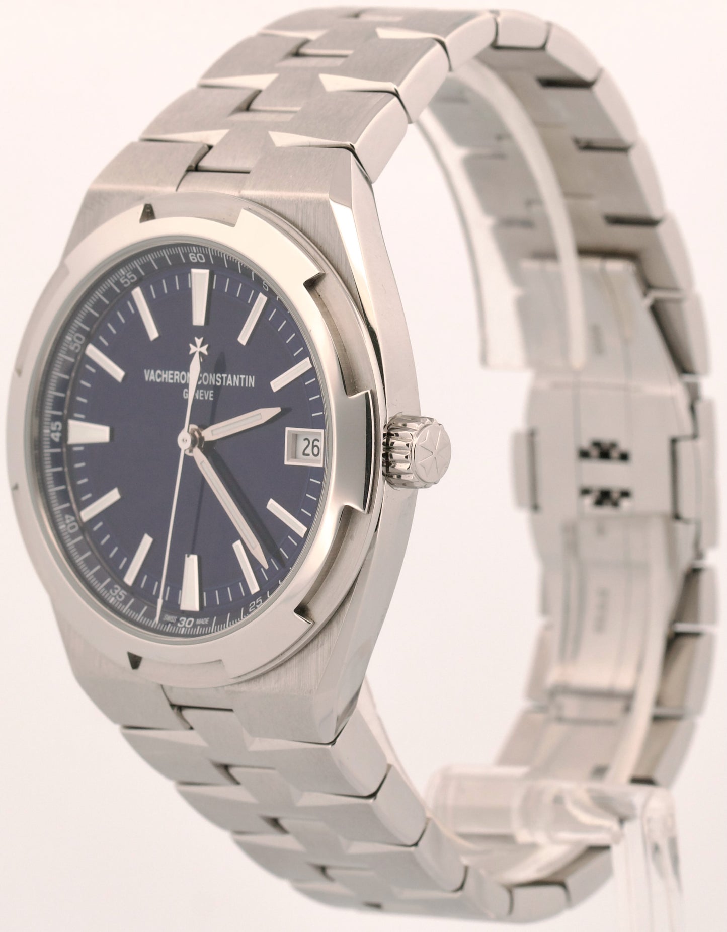 2024 PAPERS Vacheron Constantin Overseas BLUE 41mm Steel 4520V/210A-B128 BOX