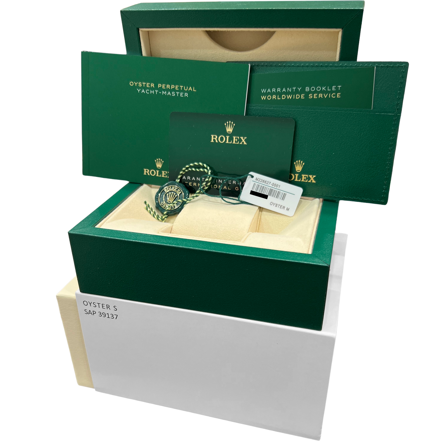 BRAND NEW 2025 PAPERS Rolex Yacht-Master TITANIUM Ceramic Black 42mm 226627