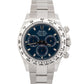 PAPERS Rolex Daytona Cosmograph BLUE 18K White Gold 40mm Watch 116509 BOX