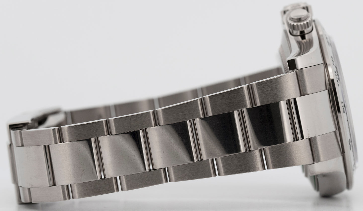 PAPERS Rolex Daytona Cosmograph BLUE 18K White Gold 40mm Watch 116509 BOX