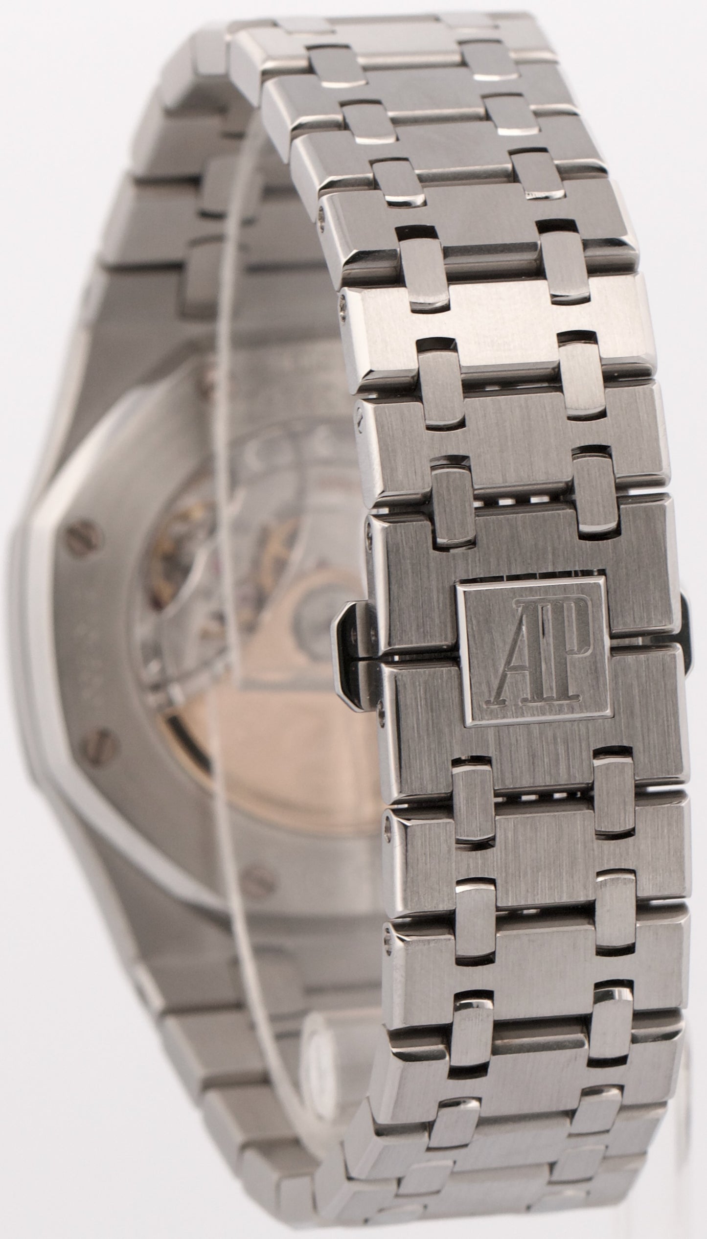 Audemars Piguet Royal Oak WHITE 39mm Stainless Steel Date Watch 15300ST