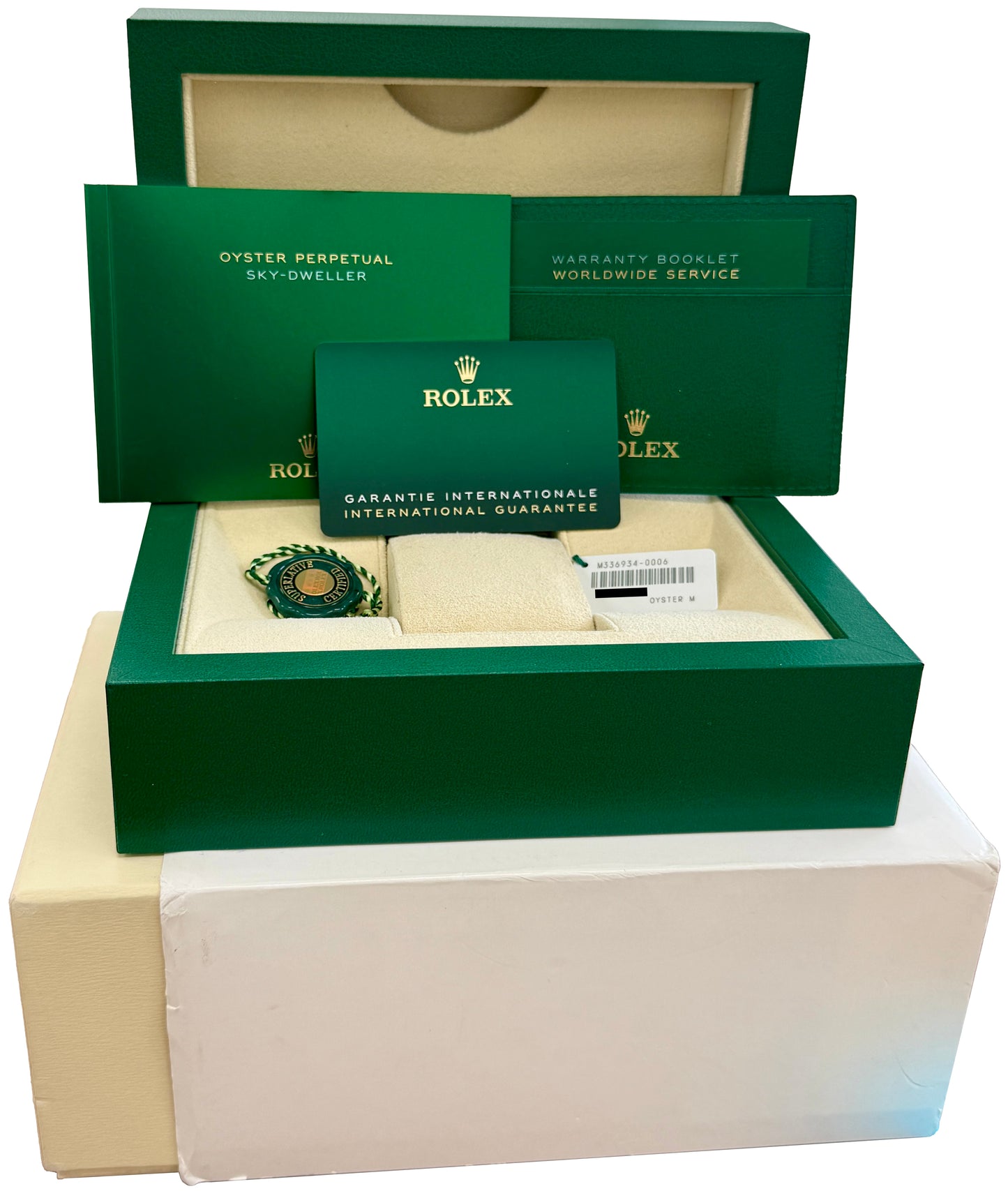 2024 NEW PAPERS Rolex Sky-Dweller BLUE 42mm Stainless Jubilee Watch 336934 BOX