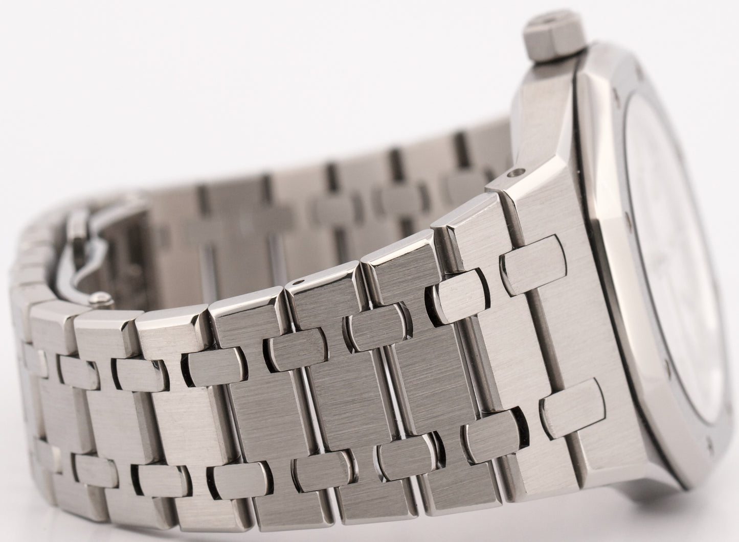 Audemars Piguet Royal Oak WHITE 39mm Stainless Steel Date Watch 15300ST