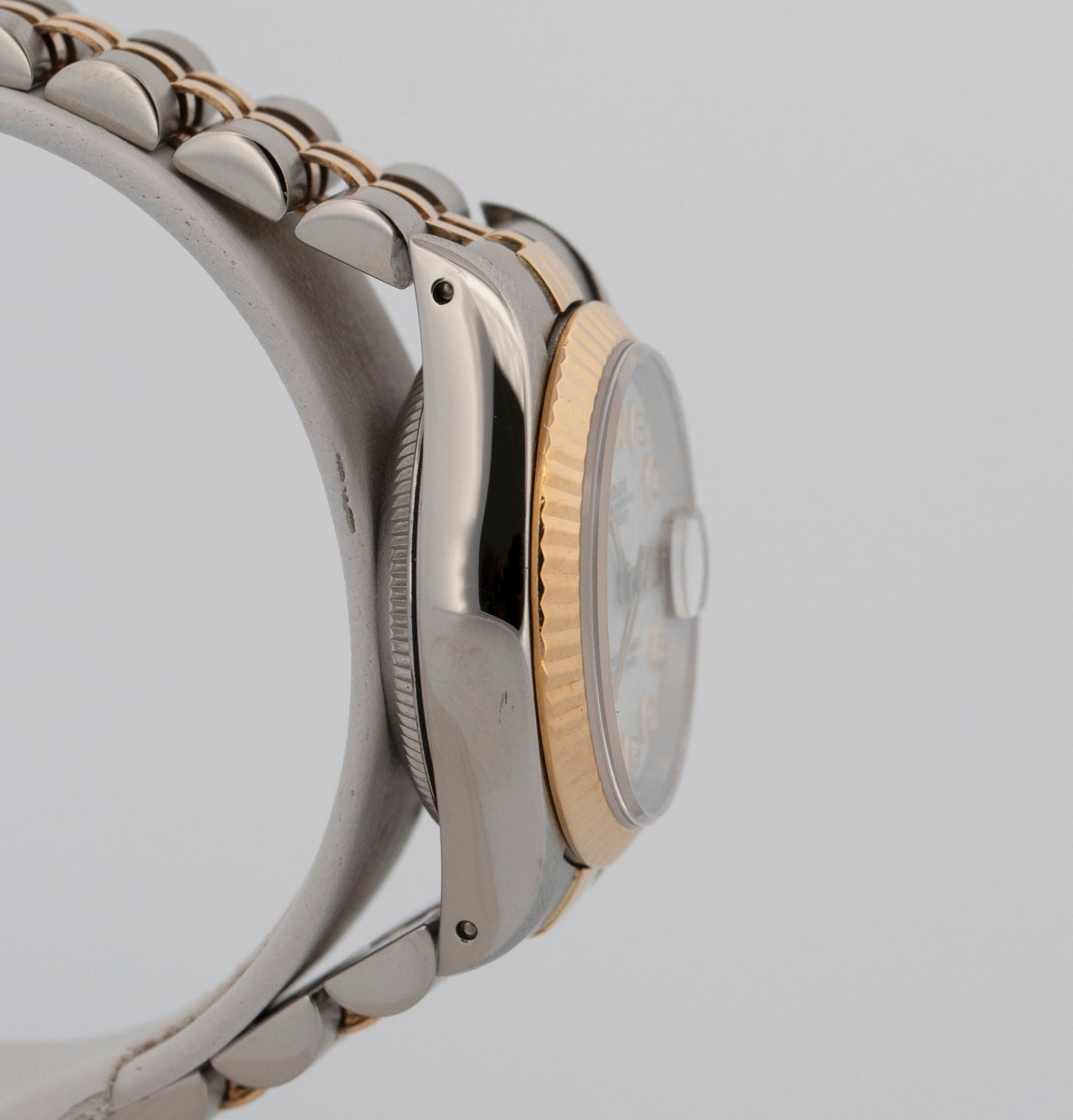 Ladies Rolex DateJust 26mm MOP DIAMOND 18K Yellow Gold Steel JUBILEE 69173 Watch