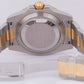MINT 2018 PAPERS Rolex Submariner Ceramic 40mm Two-Tone Sunburst Blue 116613 BOX