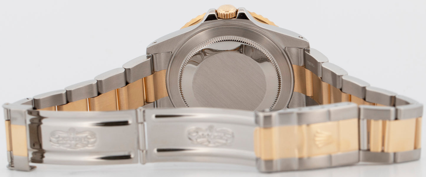 2024 RSC Rolex GMT-Master II BLACK 18K Yellow Gold Stainless Steel 40mm 16713