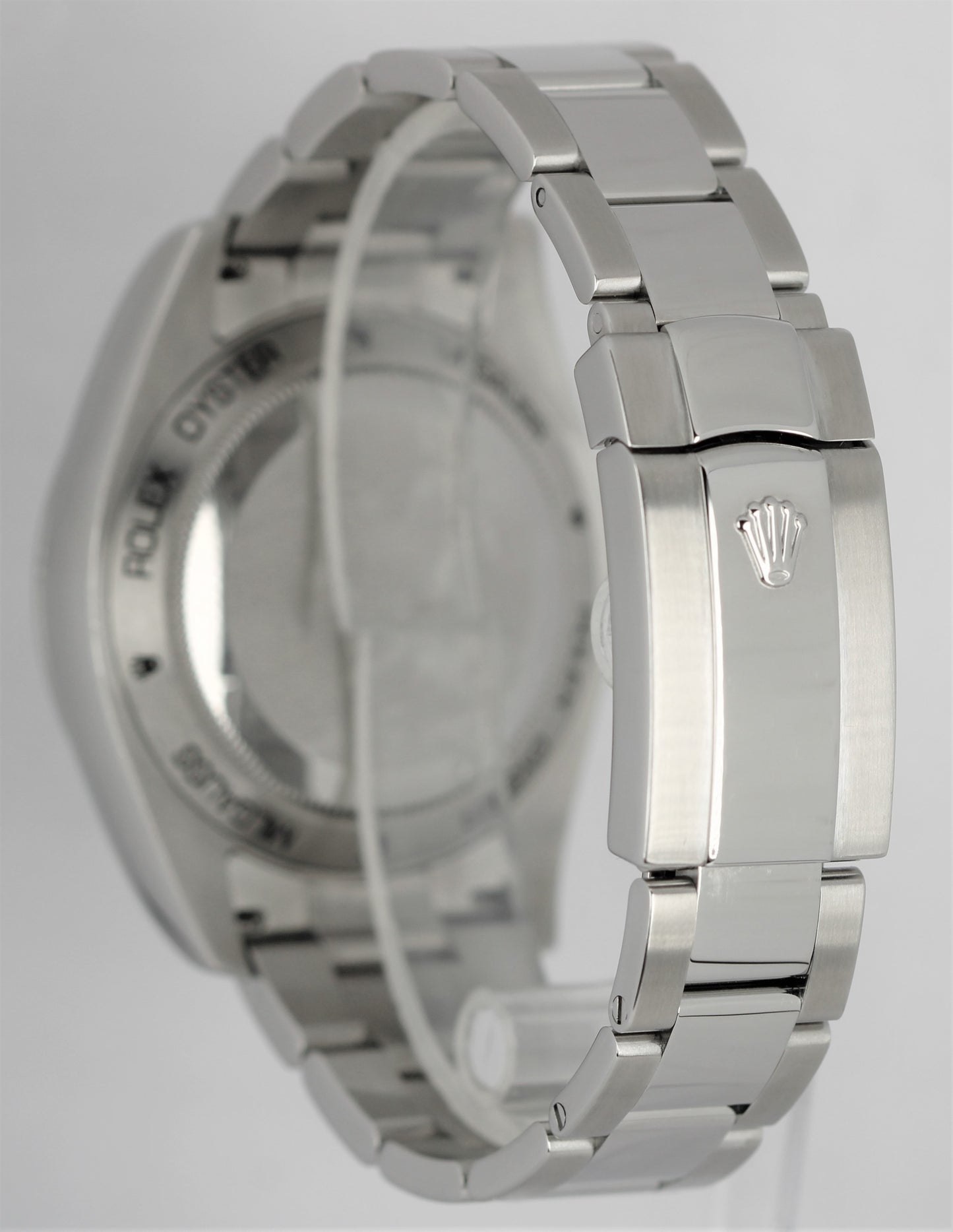Rolex Milgauss Stainless Green Anniversary Crystal Black 40mm 116400 GV Watch