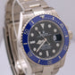 Rolex Submariner Date 41 COOKIE MONSTER 18K White Gold BLUE 41mm 126619 LB BOX