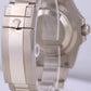 Rolex Submariner Date 41 COOKIE MONSTER 18K White Gold BLUE 41mm 126619 LB BOX