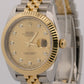 2017 PAPERS Rolex DateJust CHAMPAGNE DIAMOND 18K Steel JUBILEE 41mm 126333 BOX