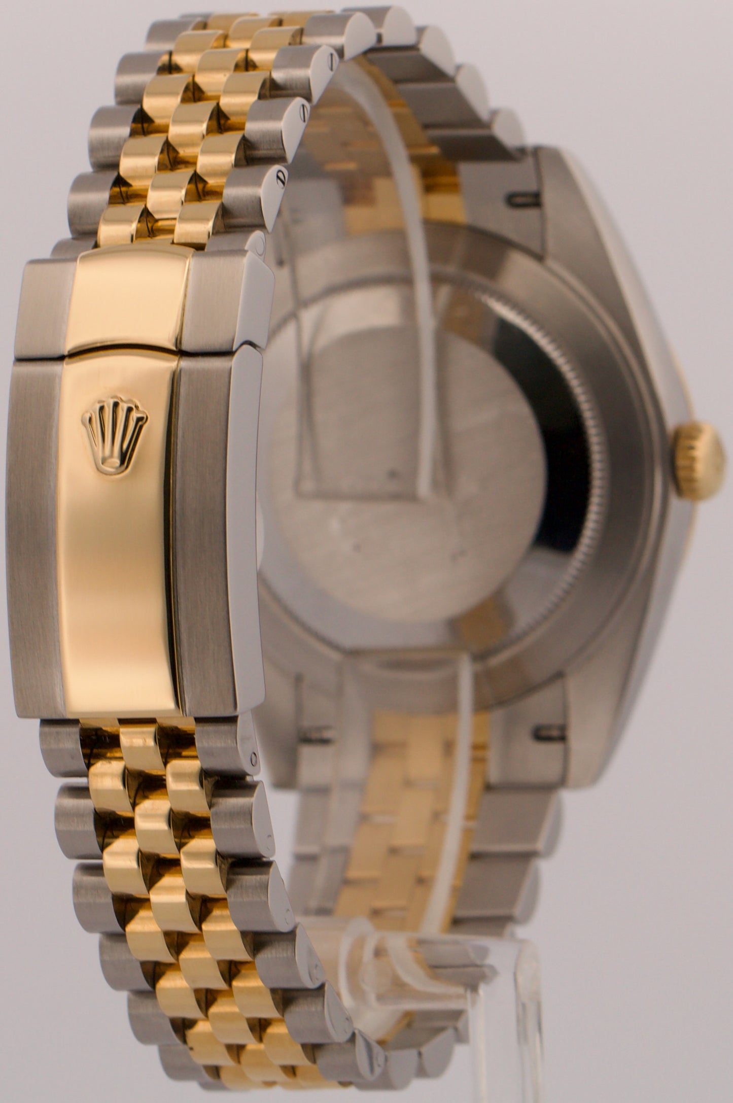 2017 PAPERS Rolex DateJust CHAMPAGNE DIAMOND 18K Steel JUBILEE 41mm 126333 BOX