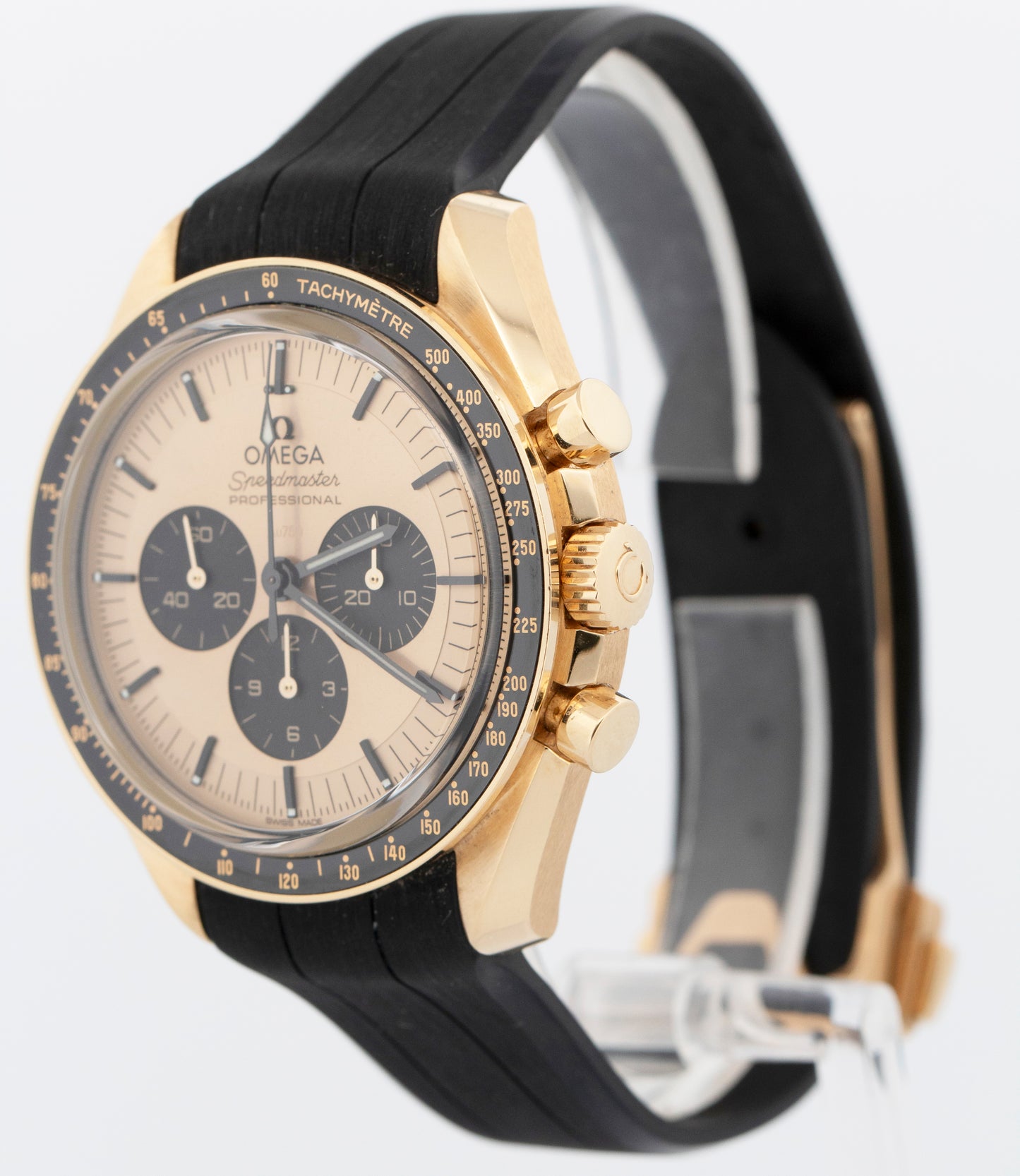 2023 PAPERS Omega Speedmaster MOONSHINE 18K Gold 42mm 310.62.42.50.99.001 BOX