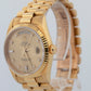 1994 PAPERS Rolex Day-Date President CHAMPAGNE 18K Yellow Gold 36mm 18238 Watch