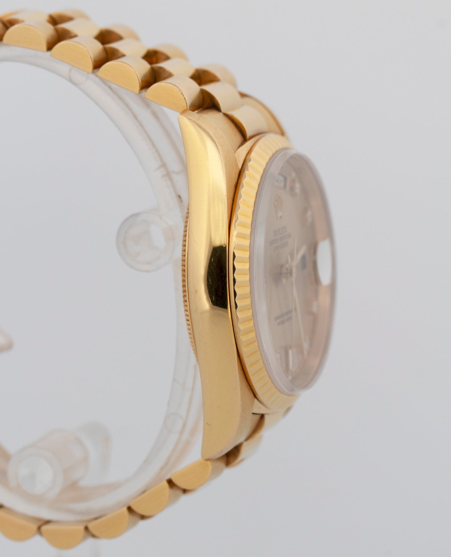 1994 PAPERS Rolex Day-Date President CHAMPAGNE 18K Yellow Gold 36mm 18238 Watch