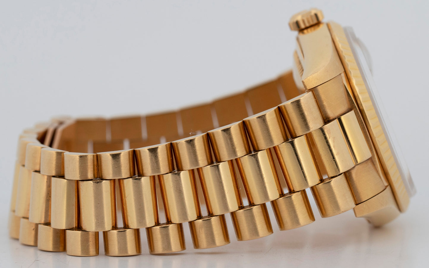 1994 PAPERS Rolex Day-Date President CHAMPAGNE 18K Yellow Gold 36mm 18238 Watch